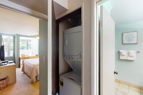 Convenient In-Unit Laundry