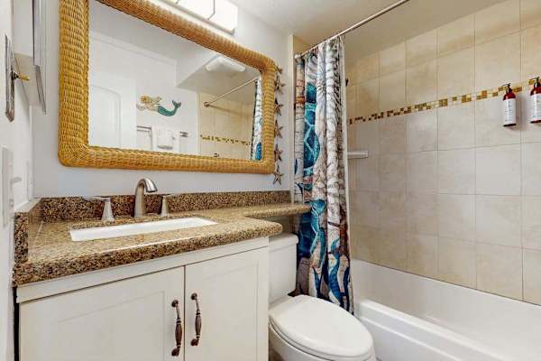 Elegant Bathroom With Coastal Details