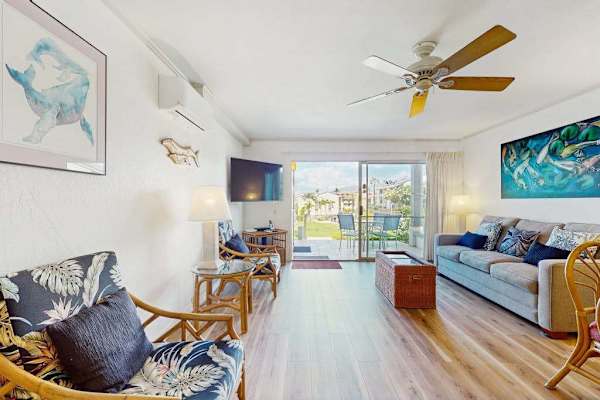 Open Living Space With Balcony Access