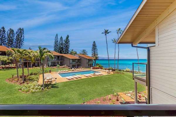 View from private lanai