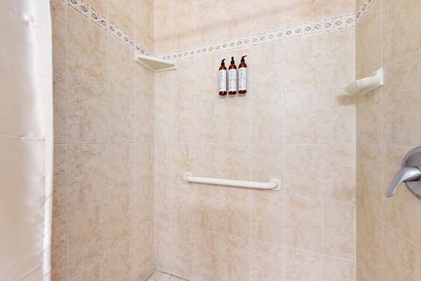 Walk-In Shower With Fresh Finishes
