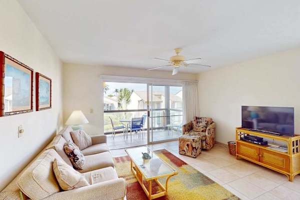Bright Lounge Filled With Comfort