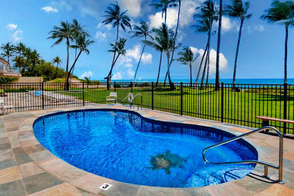 Beachfront Pool Paradise