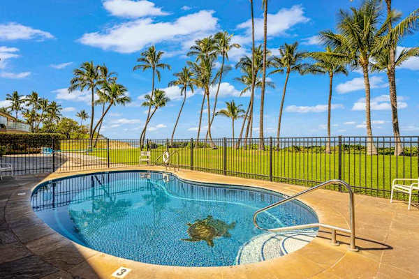 Sparkling Pool By The Shore