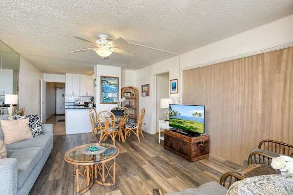 Living room open to the living room giving the open concept feel.