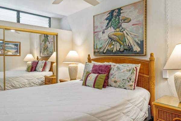 Peaceful Bedroom With Island Elegance