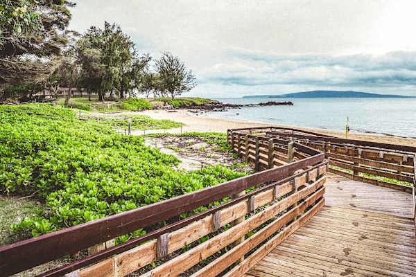 Scenic Oceanfront Boardwalk Stroll