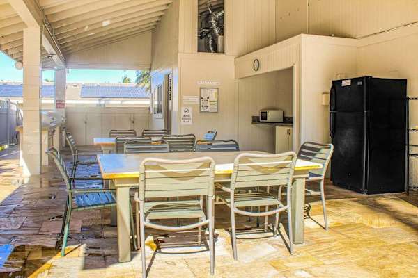 Island BBQ Pavilion For Outdoor Dining