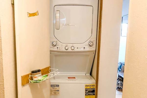In-Unit Washer And Dryer For Convenience