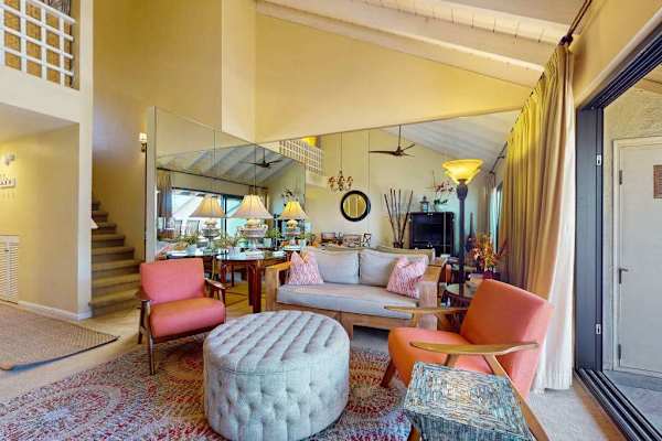 Open Living Space With Lanai Access