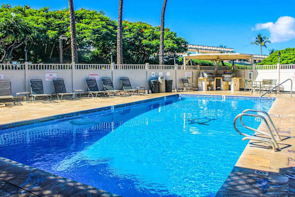 Sparkling Resort Pool For Sunny Days