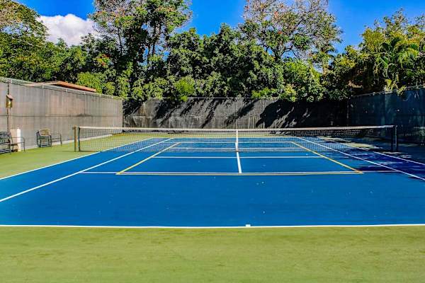 On-Site Outdoor Tennis and Pickleball Court