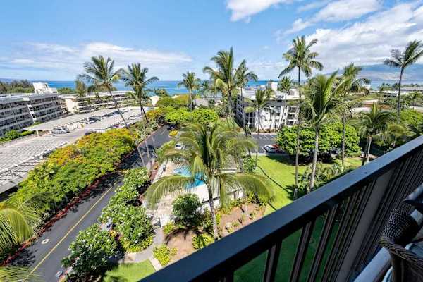 Overlook Lush Gardens And The Pool