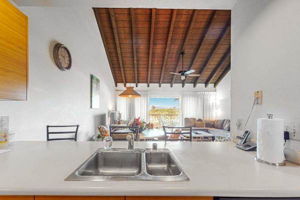 Open Kitchen Overlooking Living Space