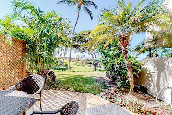 Garden Patio With Resort Views