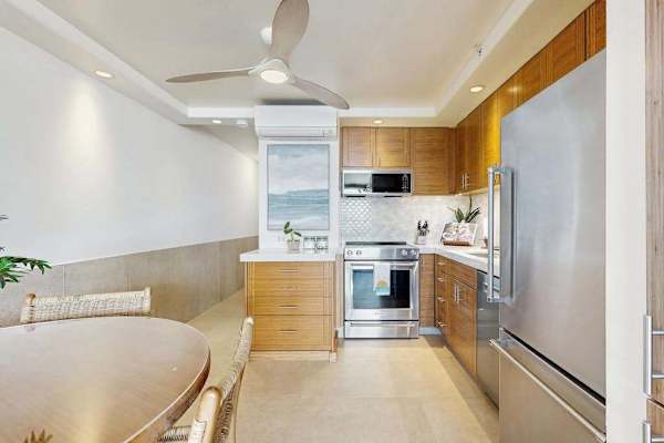 Kitchen Designed for Easy Cooking