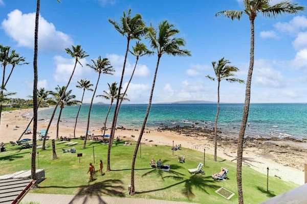 Enjoy beautiful ocean views from the property.
