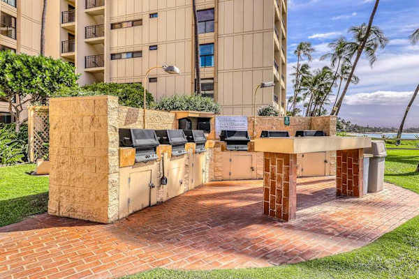 Sugar Beach Resort gas grills available for your use during your stay.