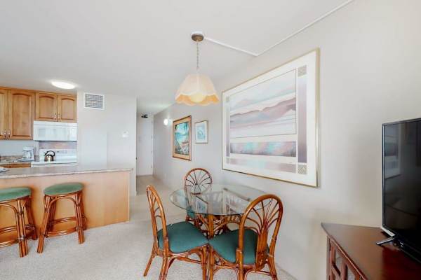 Dining Area Filled With Natural Light