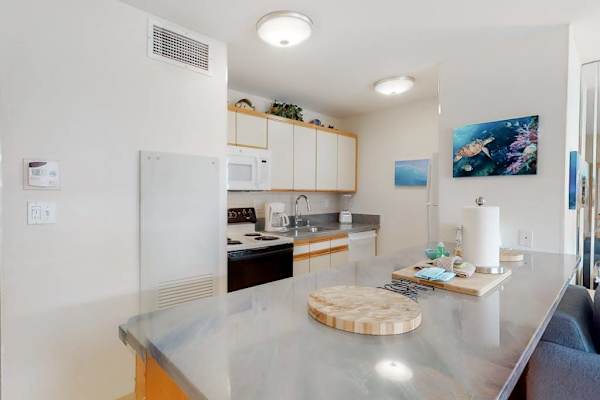 Bright Kitchen Ready For Island Dining