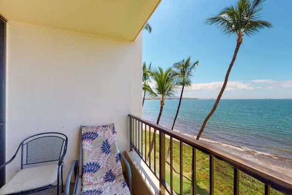 Oceanfront Balcony For Morning Coffee
