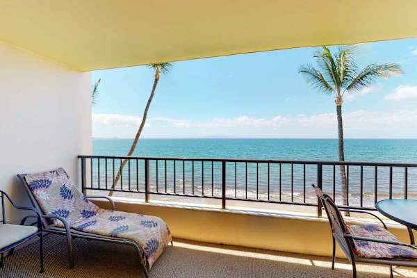 Covered Balcony With Panoramic Sea Views
