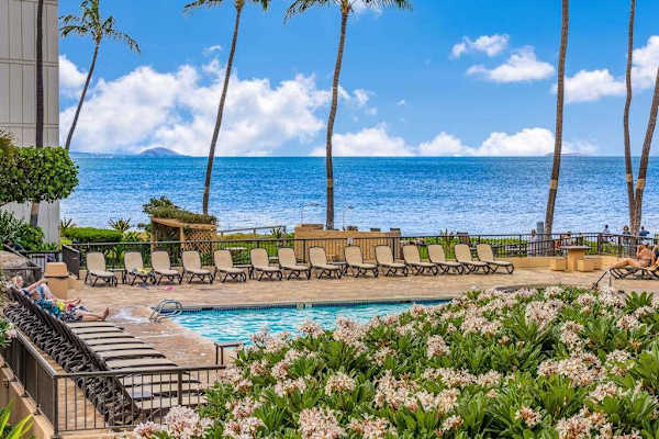 Poolside Paradise With Ocean Breezes
