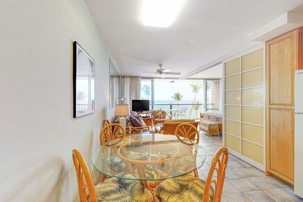 Bright dining area for shared meals
