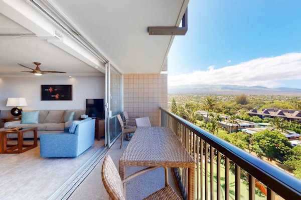 Admire sweeping views from the private lanai