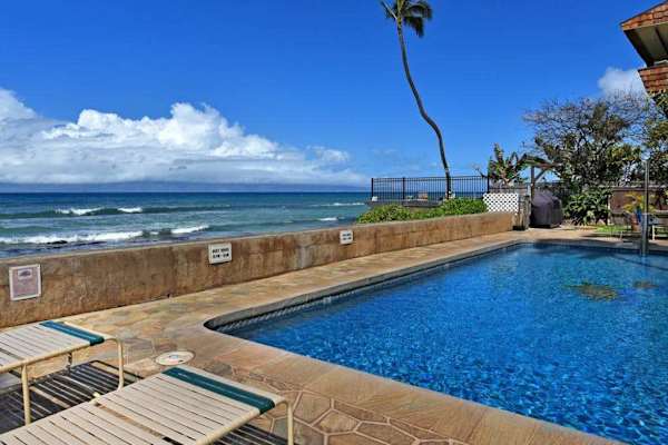 Resort Pool Overlooking The Pacific 