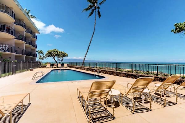 Resort Pool Overlooking The Pacific