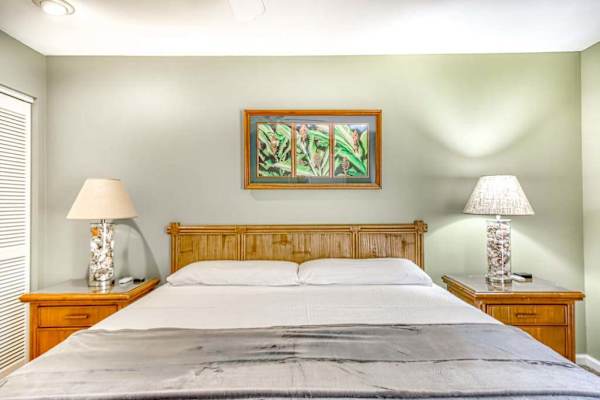 Comfortable bedroom designed for restful nights