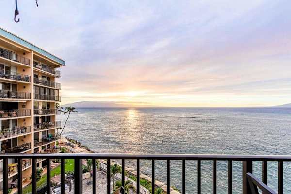 Private lanai that will be just the place to sip a morning cup of coffee or an evening glass of wine as the sun goes down. 