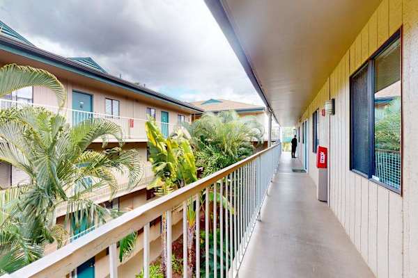 Open-Air Breezeway With Island Charm