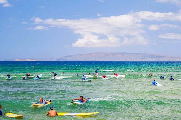 Crystal-clear ocean waters perfect for swimming and water sports