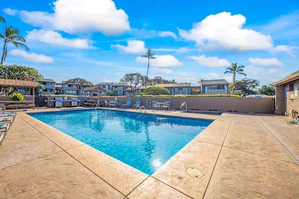 Sparkling Pool Steps From Your Stay