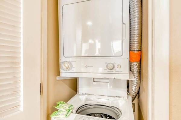 In Unit Laundry For Stress Free Stays