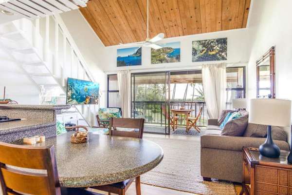 Spacious open concept living room blends comfort style and everyday functionality beautifully throughout