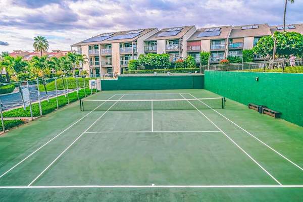 Resort Tennis Court For Active Days