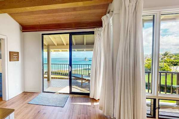Private Balcony With Indoor Outdoor Living
