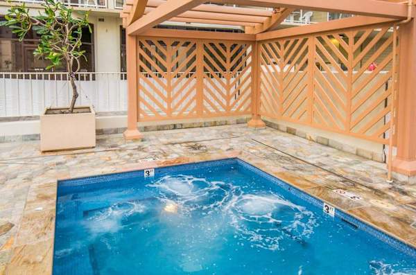 Relax And Unwind In The Bubbling Spa