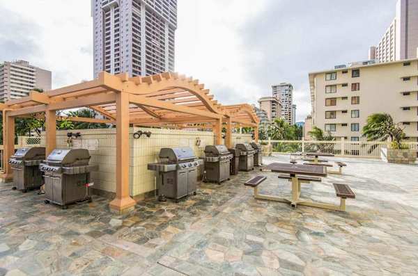 Gather with family and friends at the outdoor picnic pavilion for relaxed meals and memorable moments.
