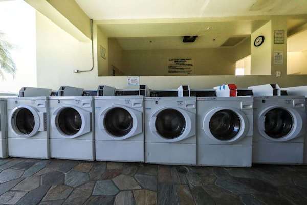 Enjoy convenient on-site laundry access in a comfortable, well-sized community room.