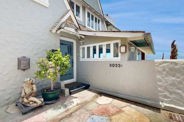 A warm welcome awaits at the entrance of your memorable home stay