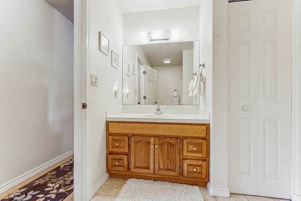Second Full Bathroom With Modern Vanity
