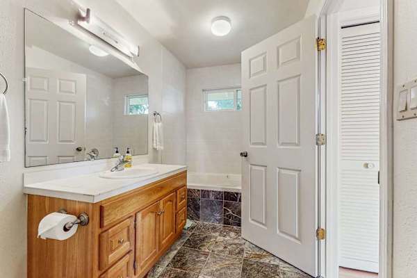 Fresh Bathroom With Spacious Vanity