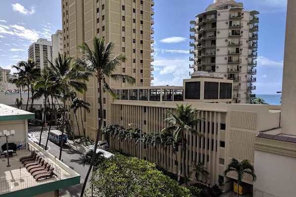 Experience a more local perspective from your private balcony overlooking the residential area.