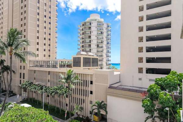 Step outside to your private balcony and admire the pleasant residential surroundings.