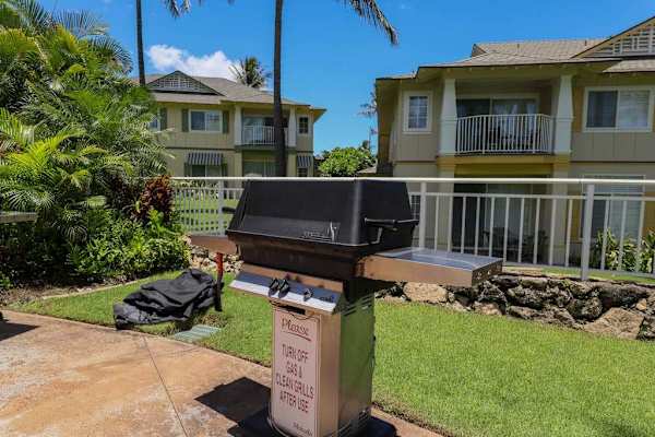 Enjoy outdoor cooking and gatherings with access to the shared BBQ grill area.