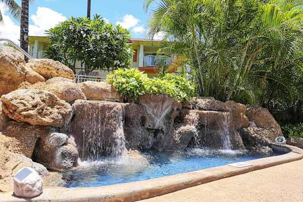 Cool off, relax, and soak up the sun in the inviting shared pool area.